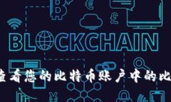 如何快速查看您的比特币账户中的比特